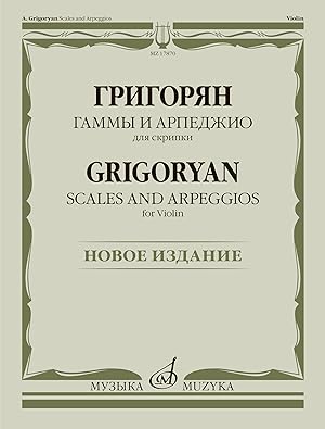Scales and arpeggios for violin