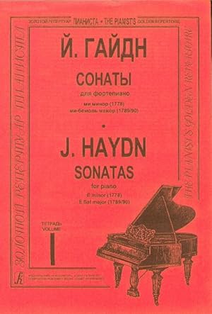 Sonatas for piano: E minor (1778), E flat major (1789 / 90). Editor K. A. Martiensen.Volume I. Av...