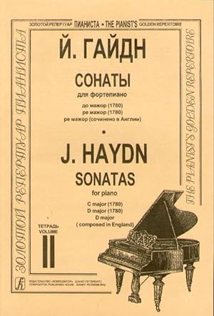 Sonatas for piano: C major (1780), D major (1780), D major. Editor K. A. Martiensen. Volume II. A...