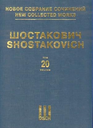 New collected works of Dmitri Shostakovich. Vol. 20. Symphony No. 5, op. 47. Arranged for piano f...