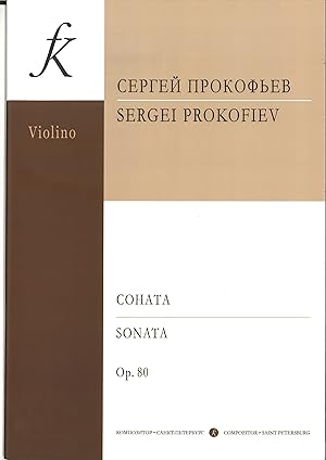 Sonata for violin and piano op. 80