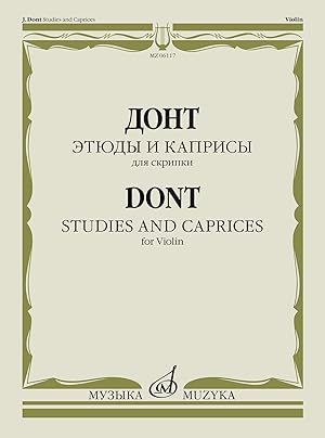 Dont. Studies and caprices for violin op. 35