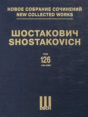 New Collected Works of Dmitri Shostakovich. Vol. 126. The Story of the Priest and His Helper Bald...