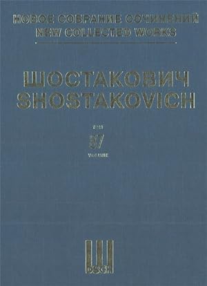 New collected works of Dmitri Shostakovich. Vol. 87. Two Fables by Ivan Krylov, Op. 4. Six Romanc...