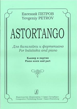 Astortango. For balalaika and piano