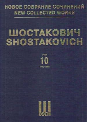 Symphony No. 10. Op. 93. New collected works of Dmitri Shostakovich. Vol.10. Full Score.