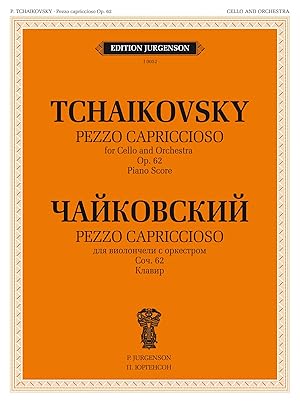 Tchaikovsky. Pezzo capriccioso for cello and orc. Op. 62. Piano score