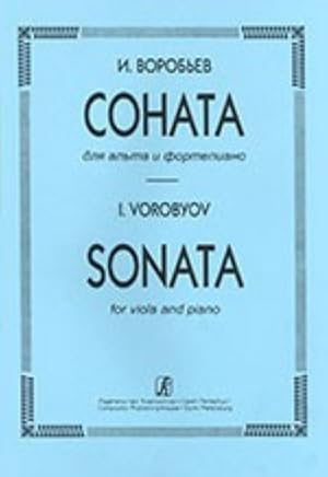Sonata for viola and piano. Piano score and part