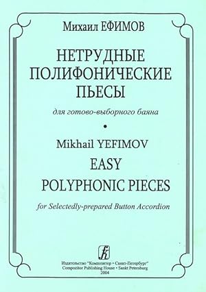 Easy Polyphonic Pieces for Selectedly-prepared Button Accordion