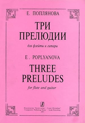 Three Preludes for flute and guitar