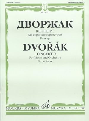 Concerto for Violin and Orchestra. Piano Score