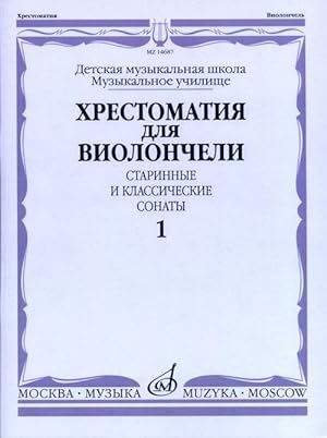 Music reader for cello. Early and Classical Sonatas. Part 1. Ed. by I. Volchkov