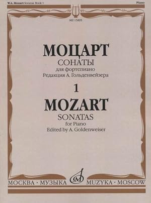 Mozart. Sonatas for Piano. Vol. 1. Ed. by A. Goldenweiser. (  279/189d,   280/189 ,   281/189f,  ...