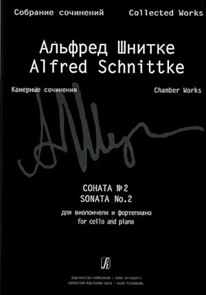 Sonata No. 2 for cello and piano. Piano score and part