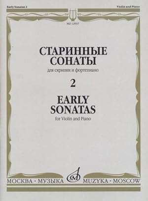 Early sonatas for violin and piano. Vol. 2