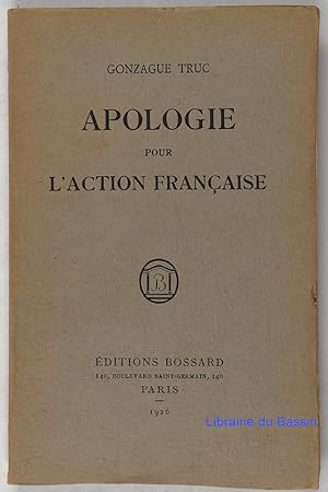 Apologie pour l'Action Française