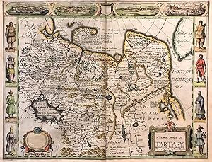 A Newe Mape of Tartary; 1626 John Speed Map of Tartary