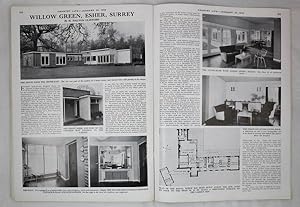 Original Issue of Country Life Magazine Dated January 30th 1958, with a Feature on Willow Green, ...