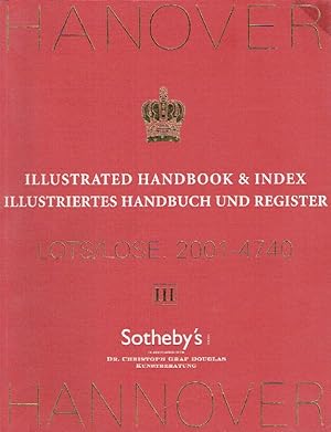 Sothebys October 2005 Hanover Illustrated Handbook & Index Illustriertes Vol.III