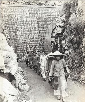 Original Press Photograph - Chinese Underground Militia, 1940's