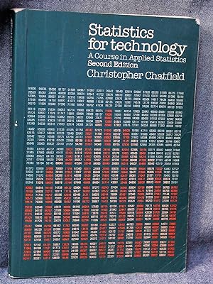 Science Paperbacks 114 Statistics for technology A Course in Applied Statistics