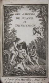 Les Amours de Diane et Dendymion [sic, intended, D'Endymion]