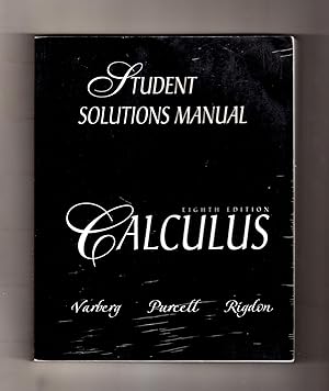 Calculus (8th Edition): Student Solutions Manual