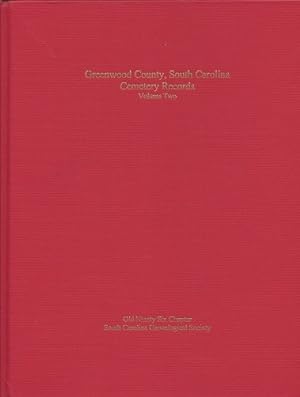 Greenwood County, South Carolina: Cemetery Records