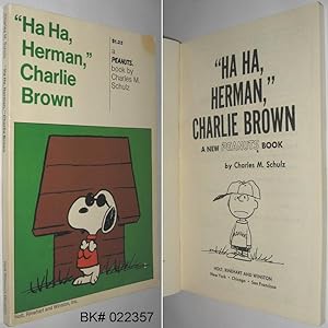 "Ha Ha, Herman," Charlie Brown: A Peanuts Book