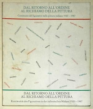 Dal ritorno all'ordine al richiamo della pittura. Continuità figurativa dell'arte italiana dal 19...