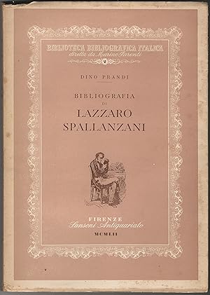 Bibliografia di Lazzaro Spallanzani.