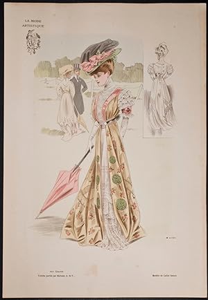 Fashionably Dressed Woman by Callot Soeurs