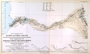 ORIGINALKARTE DER EUFRAT-UND TIGRIS-GEBIETE VON ALEXANDRETTA, DER ORONTES-MUNDUNG & TARABULUS AM...