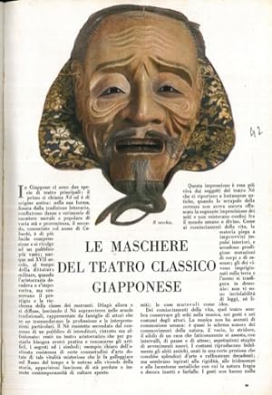 Le maschere del teatro classico giapponese.