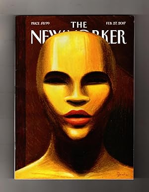 The New Yorker - February 27, 2017. "#OscarsNotSoWhite" Cover; Protest Candidate Keith Ellison; M...