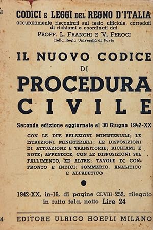 Il Nuovo Codice di Procedura Civile