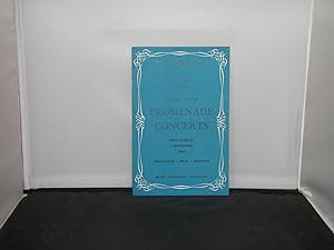 BBC Promenade Concerts Fifty-Second Season of Henry Wood Promenade Concerts 1946 Programme for We...