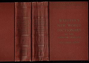 Webster's New World Dictionary of the American Language Encyclopedic Edition [1951 Red Cloth Hard...