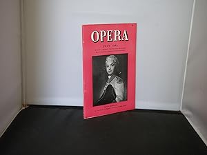 Opera Magazine Summer Festivals Special Number Autumn 1963 and the 6 monthly issues of the magazi...