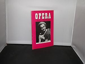 Opera Magazine Summer Festivals Special Number Autumn 1962 and the 4 monthly issues of the magazi...