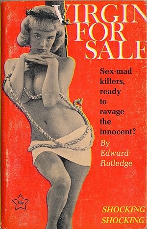 Virgin for Sale (Vintage adult paperback, Arline Hunter cover, 1963)