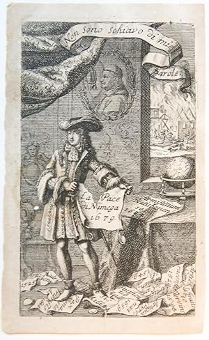 [Antique title page, 1690] Rè schiavo di sue Cupidità: overo Idea delle procedure e machinationi ...