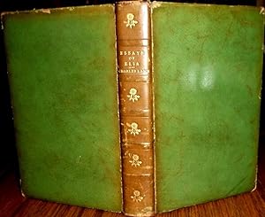 THE ESSAYS OF ELIA. With Introduction and Notes by Alfred Ainger. London, 1896. Full Leather Bind...