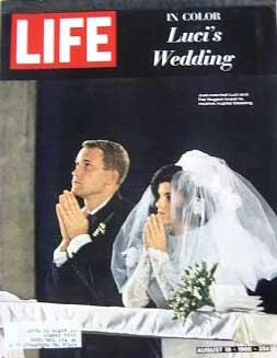 Life Magazine August 19, 1966 -- Cover: Luci's Wedding