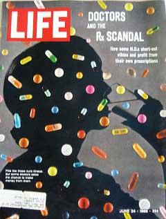 Life Magazine June 24, 1966 -- Cover: Rx Scandal