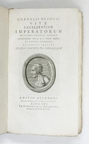 Vitae excellentium imperatorum. Ad optimas editiones collatae. Praemittuntur vita a G. J. Vossio ...