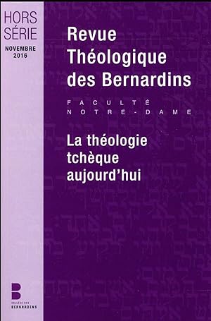 revue théologique des Bernardins : la théologie tchèque