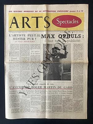ARTS-N°549-DU 4 AU 10 JANVIER 1956