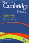 DICCIONARIO BILINGUE CAMBRIDGE SPANISH-ENGLISH FLEXI-COVER WITH CD-ROM POCKET ED