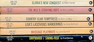 Straying Wives (6 vintage adult paperbacks)